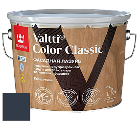 Краска Tikkurila Valtti Color Classic лазурь колеруемая для деревянного фасада цвет RAL 5008 