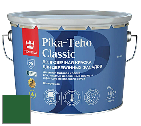 Краска Tikkurila Pika-Teho Classic краска для деревянных фасадов цвет RAL 6002 