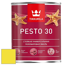 Краска Tikkurila Euro Pesto 30 эмаль цвет RAL 1018 