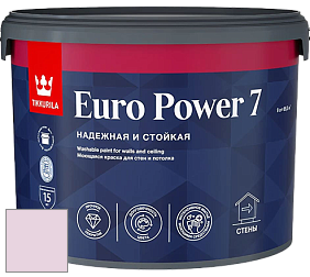 Краска Tikkurila Euro Power 7 краска для стен и потолков цвет G340 