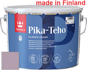 Краска Tikkurila Pika-Teho краска для деревянных фасадов цвет X425 Черничное молоко
