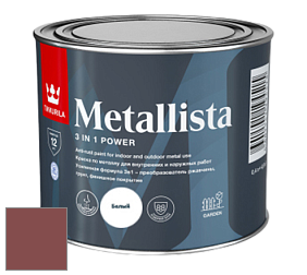 Краска Tikkurila Metallista краска по металлу цвет N422 Родонит