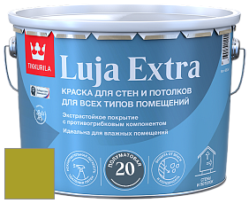Краска Tikkurila Luja 20 Extra полуматовая краска для влажных помещений цвет NCS S 2070-G60Y 