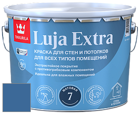 Краска Tikkurila Luja Extra 7 матовая краска для влажных помещений цвет N355 