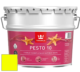 Краска Tikkurila Euro Pesto 10 эмаль цвет RAL 1026 