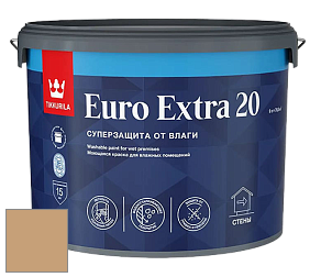 Краска Tikkurila Euro Extra 20 краска для стен и потолков цвет V396 Сладость