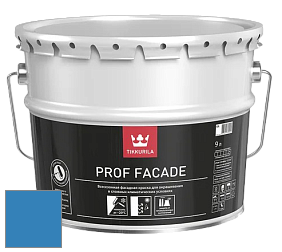 Краска Tikkurila Euro Prof Facade краска фасадная цвет RAL 5012 
