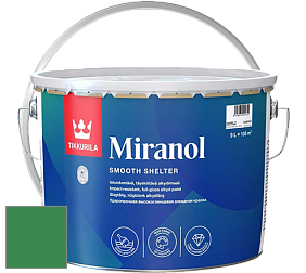 Краска Tikkurila Miranol высокопрочная эмаль цвет NCS S 3060-G10Y 
