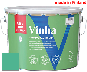 Краска Tikkurila Vinha кроющий антисептик для деревянных фасадов цвет S372 