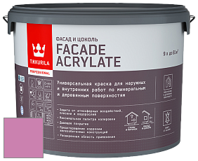 Краска Tikkurila Facade Acrylate краска внутренних и наружных работ цвет K338 