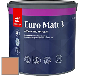 Краска Tikkurila Euro Matt 3 краска для стен и потолков цвет K407 