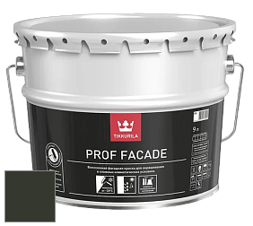 Краска Tikkurila Euro Prof Facade краска фасадная цвет RAL 6008 