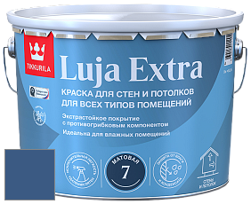 Краска Tikkurila Luja Extra 7 матовая краска для влажных помещений цвет N354 