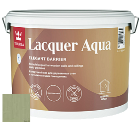 Краска Tikkurila Lacquer Aqua (полуглянцевый) лак интерьерный цвет 3452 Роща