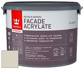 Краска Tikkurila Facade Acrylate краска фасадная цвет Q631 