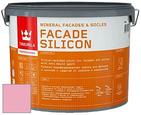 Краска Tikkurila Facade Silicon краска фасадная цвет NCS S 0540-R20B 