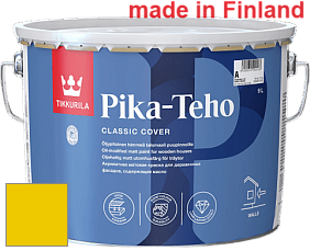 Краска Tikkurila Pika-Teho краска для деревянных фасадов цвет RAL 1021 