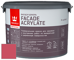 Краска Tikkurila Facade Acrylate краска внутренних и наружных работ цвет L329 