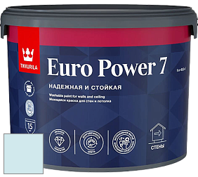 Краска Tikkurila Euro Power 7 краска для стен и потолков цвет F363 