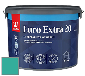 Краска Tikkurila Euro Extra 20 краска для стен и потолков цвет NCS S 2050-B70G 