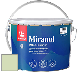 Краска Tikkurila Miranol высокопрочная эмаль цвет X381 Алоэ