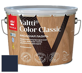 Краска Tikkurila Valtti Color Classic лазурь колеруемая для деревянного фасада цвет RAL 5011 