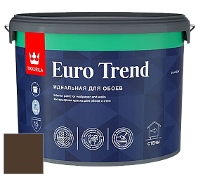 Краска Tikkurila Euro Trend краска для стен и потолков цвет RAL 8028 