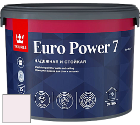 Краска Tikkurila Euro Power 7 краска для стен и потолков цвет F421 