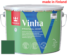 Краска Tikkurila Vinha кроющий антисептик для деревянных фасадов цвет M375 
