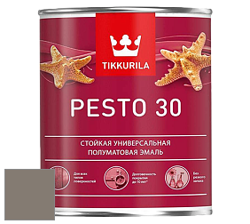 Краска Tikkurila Euro Pesto 30 эмаль цвет L487 Крот