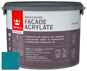 Краска Tikkurila Facade Acrylate краска внутренних и наружных работ цвет S366 