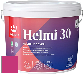 Краска Tikkurila Helmi 30 краска для мебели цвет RAL 4010 
