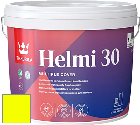 Краска Tikkurila Helmi 30 краска для мебели цвет RAL 1026 