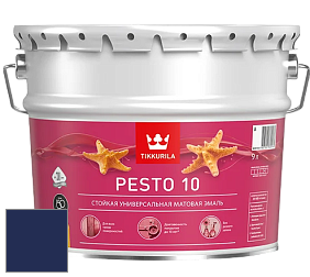 Краска Tikkurila Euro Pesto 10 эмаль цвет RAL 5013 