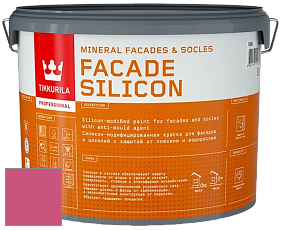 Краска Tikkurila Facade Silicon краска фасадная цвет NCS S 1070-R20B 