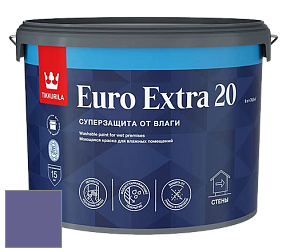 Краска Tikkurila Euro Extra 20 краска для стен и потолков цвет N344 