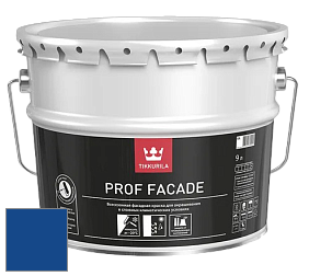 Краска Tikkurila Euro Prof Facade краска фасадная цвет RAL 5005 