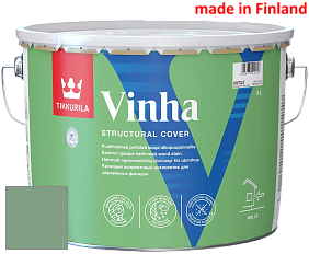 Краска Tikkurila Vinha кроющий антисептик для деревянных фасадов цвет S379 
