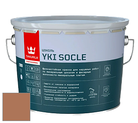 Краска Tikkurila Yki краска фасадного цоколя цвет Q189 Moreeni