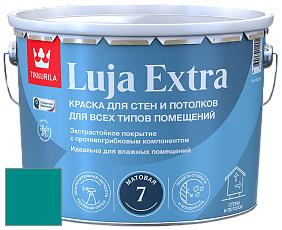 Краска Tikkurila Luja Extra 7 матовая краска для влажных помещений цвет NCS S 3060-B40G 
