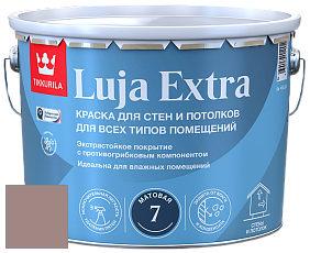 Краска Tikkurila Luja Extra 7 матовая краска для влажных помещений цвет V476 