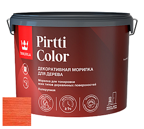 Краска Tikkurila Pirtti Color колеруемая морилка для дерева цвет 5157 Taiga Super Color
