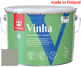 Краска Tikkurila Vinha кроющий антисептик для деревянных фасадов цвет 2689 Väinämöinen