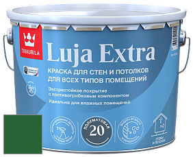 Краска Tikkurila Luja 20 Extra полуматовая краска для влажных помещений цвет RAL 6002 