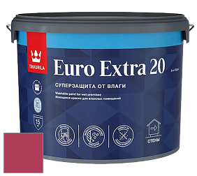 Краска Tikkurila Euro Extra 20 краска для стен и потолков цвет NCS S 1575-R10B 