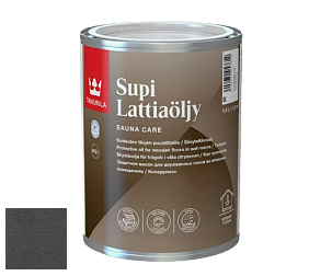 Краска Tikkurila Supi Lattiaöljy защитный состав для сауны цвет 3436 Гром
