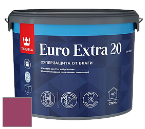 Краска Tikkurila Euro Extra 20 краска для стен и потолков цвет M337 