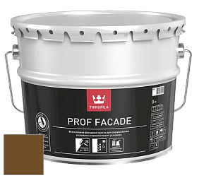 Краска Tikkurila Euro Prof Facade краска фасадная цвет RAL 8008 