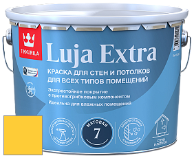 Краска Tikkurila Luja Extra 7 матовая краска для влажных помещений цвет NCS S 0570-Y 
