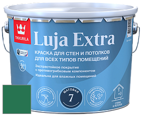 Краска Tikkurila Luja Extra 7 матовая краска для влажных помещений цвет NCS S 4050-G 